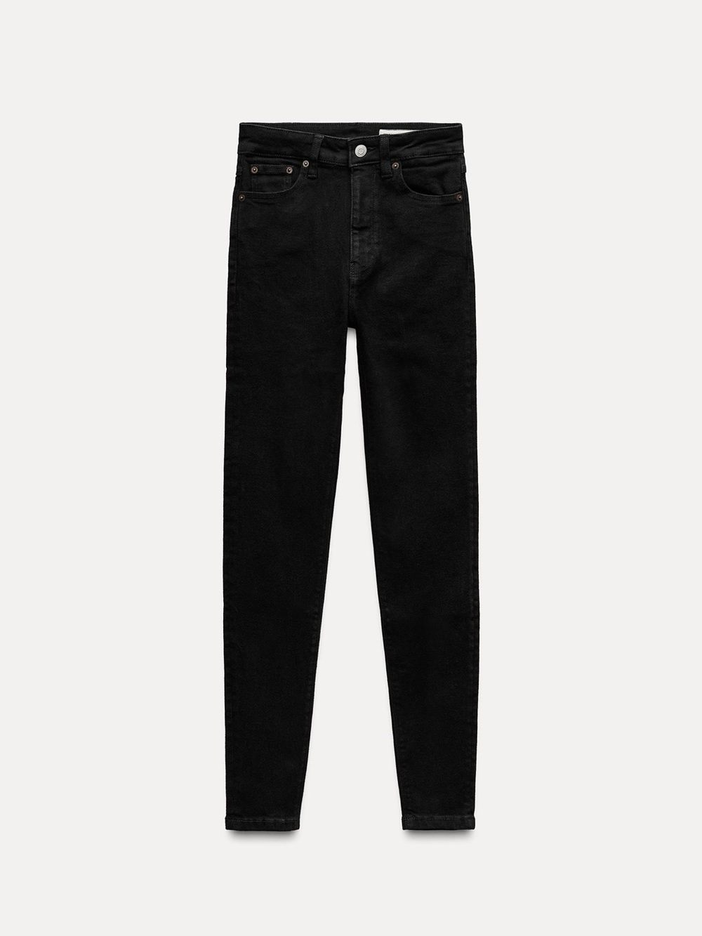 Zara High Rise Skinny Jeans - Black